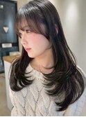 髪質改善＊黒髪レイヤーカットロング＊美髪【Zina京都河原町】