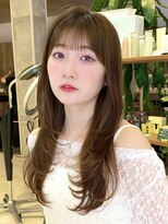 グランド(GRAND) 小顔ワンカールレイヤーベビーバング艶感カラー20代30代【平島】