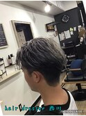 ダブルカラー+カット+パーマ