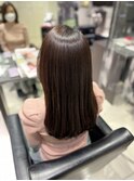 【艶髪縮毛矯正】地毛風ナチュラル縮毛矯正　プラチナ縮毛矯正