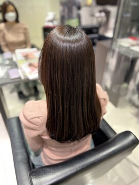 フォルテ ギンザ(FORTE GINZA) 【艶髪縮毛矯正】地毛風ナチュラル縮毛矯正　プラチナ縮毛矯正