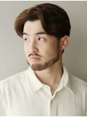 men's/メンズ/刈り上/げセンターパート/ダウンパーマ/渋谷