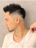 バーバースタイルフェザーアップフェード【下北沢/men's】