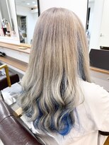 ランプ(Lamp) 白髪ぼかしにも◎バレイヤージュカラー ビフォアー&アフター