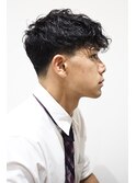 外国人風20代30代メンズナチュラルスペインカール