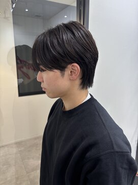 オルカ(ORCA) 曲がる縮毛矯正/men's/センターパート/ダウンパーマ/新宿/藤沼