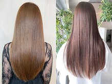 ヘア アンド ブライダル ノア(hair&bridal noah)の雰囲気（縮毛矯正/髪質改善ストレート/酸性ストレートお任せください♪）