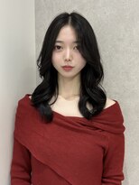 ジーナ 福岡天神(Zina) 韓国ヘア/くびれ巻き/レイヤー/Zina福岡天神