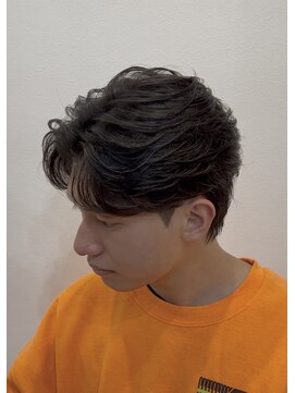 メンズギフト(men's GIFT) ツーブロックフェザーパーマメンズマッシュ