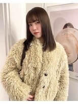 シータ(sheta)&nbsp;【表参道sheta/riria】オリーブベージュミディアムヘア