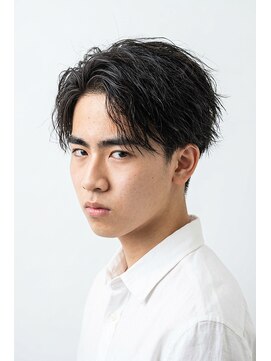 リベルテ グリット(Liberte Grit) 心斎橋メンズ◎人気フェザーツイストパーマで簡単モテ髪スタイル