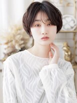 カバーヘア ブリス 北浦和(COVER HAIR bliss)&nbsp;くせ毛レイヤーボブ黒髪小顔クールショートa北浦和20代30代40代