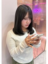 セシル(SECYL)&nbsp;《Yuzuka》ブリーチありグレージュカラー