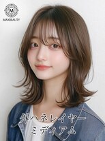 マックスビューティーギンザ(MAXBEAUTY GINZA) 外ハネレイヤーミディアム☆銀座/東京駅