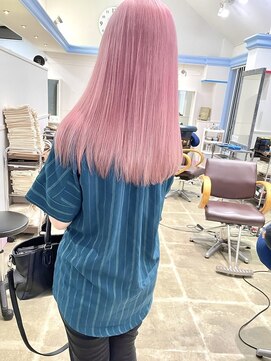 テクライズ 豊橋店(TECHRISE) ブリーチ/ハイトーン/豊橋/髪質改善/ピンク
