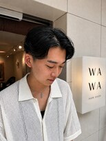 ワワ ヘアサロン 高円寺店(WAWA HAIR SALON) 清潔感センターパート