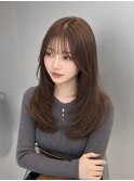 ワンホンレイヤー/ミルクティーブロンド/ダークブルー/木更津