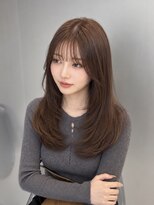 アイスプロドバイブルーム 木更津店(ice prod by bloom)&nbsp;ワンホンレイヤー/ミルクティーブロンド/ダークブルー/木更津