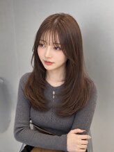 アイスプロドバイブルーム 木更津店(ice prod by bloom) ワンホンレイヤー/ミルクティーブロンド/ダークブルー/木更津
