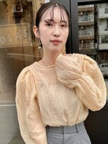 ソラス(SOLAS)&nbsp;シースルーバング/ミディアム/ヘアセット/結べるボブ