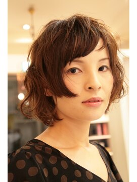 ボタンヘアー 日吉(BoTaN HAIR) アンニュイミディボブ