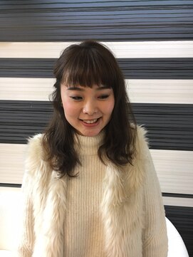 ア ヌー(a noeud) 【大人気リバイバルトリートメント】ゆるふわセミロング