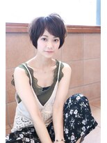 ネオリーブクレア 綱島店(Neolive Krea)&nbsp;ショートボブ☆グレージュ☆アディクシーカラー