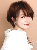 30代40代☆大人の柔らかショートボブ　パーマ