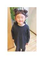キキ 美容室(KIKI)&nbsp;オン眉キッズカット★