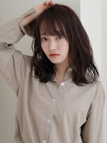 ロンドプランタン 恵比寿(Lond Printemps) 【Lond佐野】小顔愛されセミディ アッシュグレージュコテ巻き