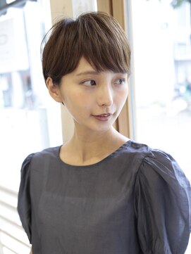 ネオリーブウリ 二子玉川店(Neolive uri) グレージュカラー ボブウルフ 黒髪 ココアベージュ