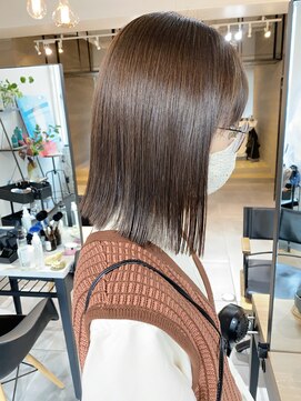 美容室 ツリー(Tree) ノンブローでおさまる大人スタイル『Tree hairsalon 』本厚木