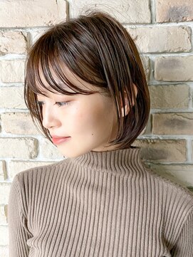 ミィ 浦和(mee) 【mee.】オオニシ　ショート　前髪　イメチェン