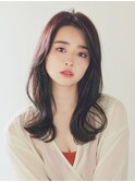 くびれミディアム/大人可愛い/韓国風ヘア/髪質改善カラー