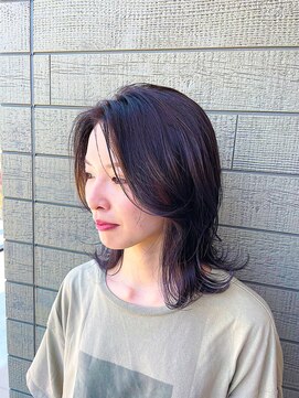 ヘアーサロンフレア ラベンダーミディ