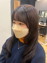 アルター(aL ter)&nbsp;前髪顔まわりカット×ラベンダーカラー