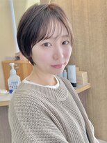 ビュー フクオカ(VIEW FUKUOKA)&nbsp;モードに大人可愛いダークアッシュイメチェンショートボブ