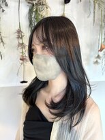 ヘアーデザインサロン スワッグ(Hair design salon SWAG)&nbsp;sheer black layer cut