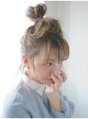 ☆月曜営業☆ojiko.大人可愛い【うぶ毛バングゆるっとおだんご】