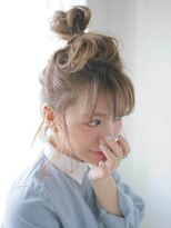 オジコロジ(ojiko.roji)&nbsp;☆月曜営業☆ojiko.大人可愛い【うぶ毛バングゆるっとおだんご】