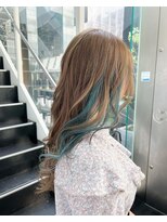 シェリ ヘアデザイン(CHERIE hair design)&nbsp;イヤリングアクアブルー☆