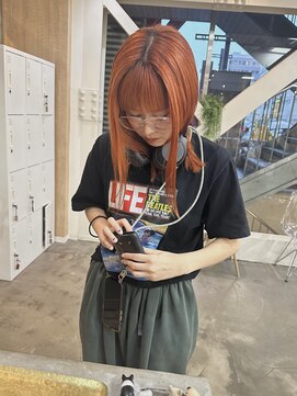 イェッカ パビル(YECCA pabil) オレンジカラー（ブリーチ1回）