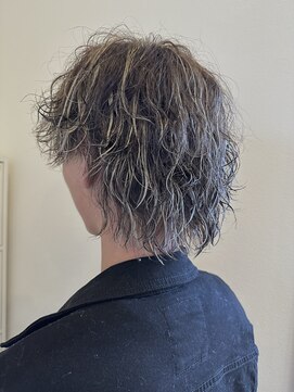 ロルド シェリ(Rold Cheri) 波巻きパーマ/ホワイトメッシュ/波巻きスパイラルパーマ