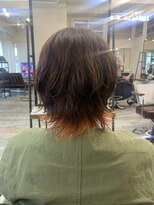 リノカヒリ(Lino kahili)&nbsp;マッシュウルフ×インナーカラー