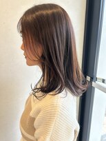 ヘアスペースブルーム エボリューション 庄内店(HAIR SPACE BLOOM evolution) 【庄内店/カラー】 暖色系カラー20代30代40代 ×セミロング