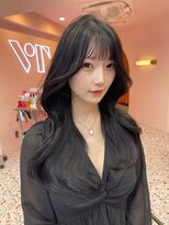 ボタン シブヤ(VOTAN SHIBUYA)&nbsp;韓国風/内巻き/セミロングヘア/20代/30代