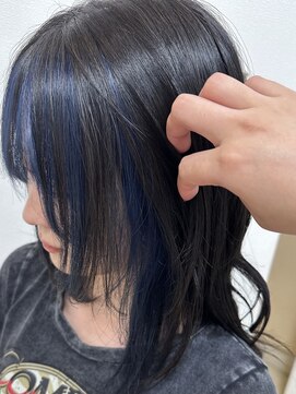 エミュ 中央駅店(eMu) フェイスフレーミング×BLUE☆