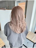 ホワイトミルクティー☆レイヤーカット