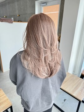 メルシー 福岡天神店(Merci) ホワイトミルクティー☆レイヤーカット