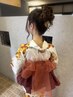 【夏祭り・花火大会など】浴衣着付け＋ヘアセット→☆￥9,900  ◎早朝受付可